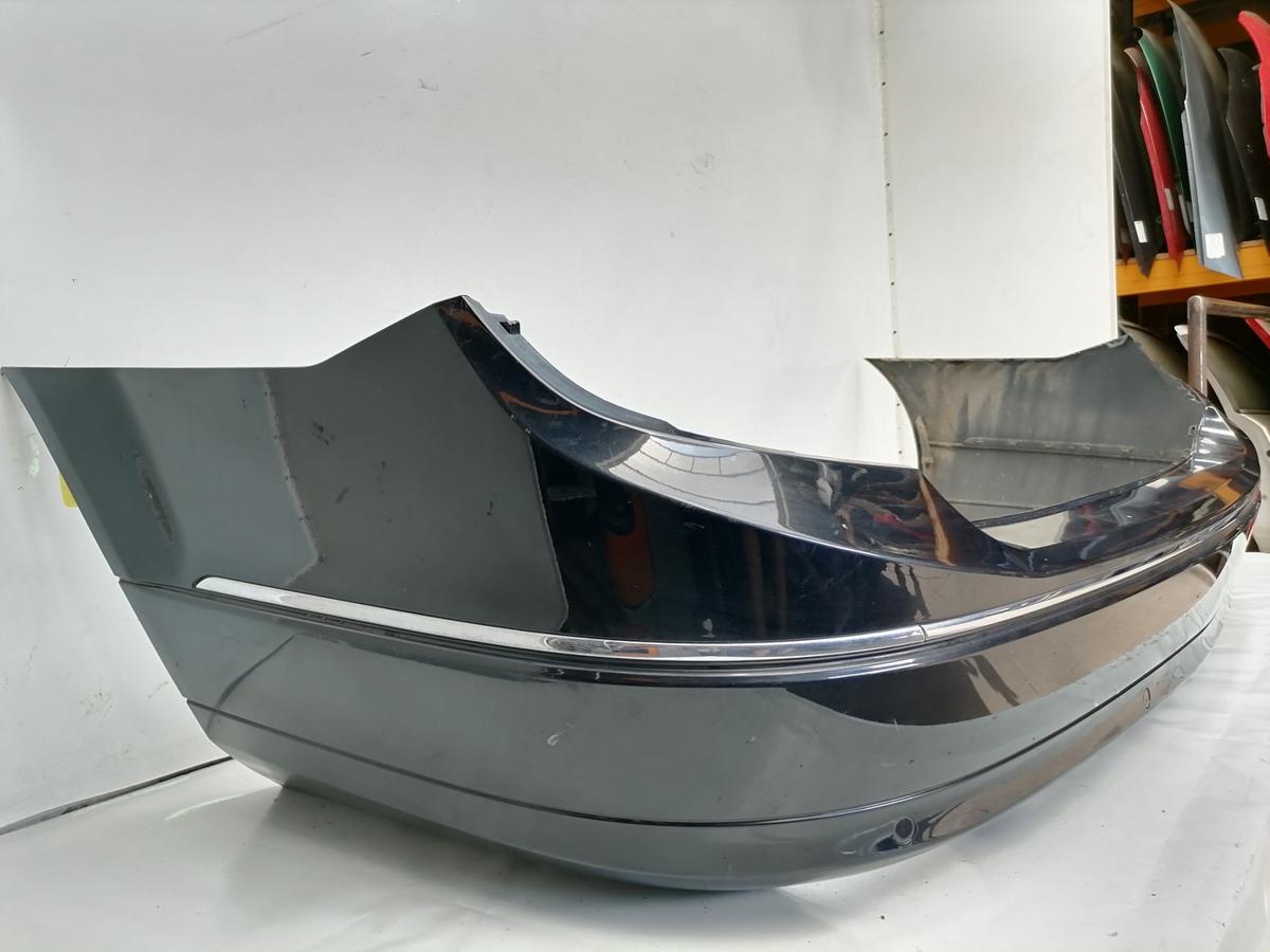 Mercedes C Klasse S204 original Sto&szlig;stange Stossf&auml;nger hinten 197 Obsidianschwarz Kombi Bj.2008
